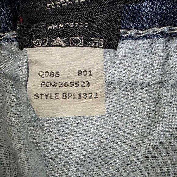 BKE Denim Dakota Crop Jeans Size 29 Medium Wash Cuffed - Picture 8 of 10